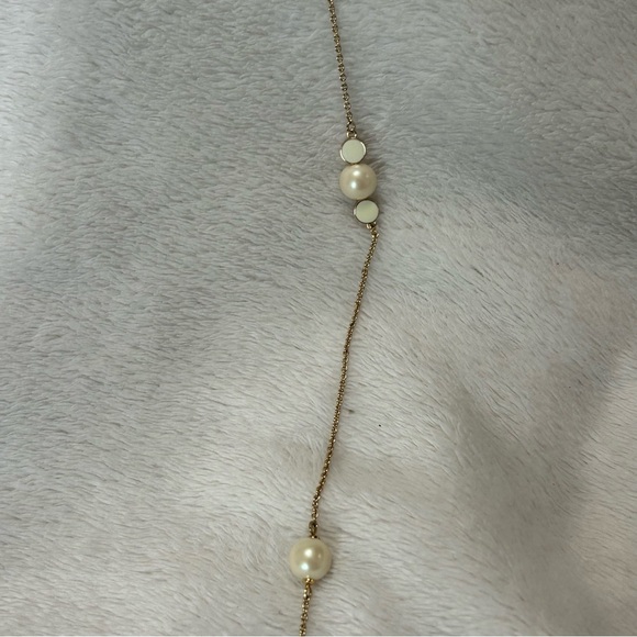 Kate Spade Gold and Pearl Necklace - Picture 4 of 6